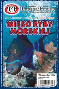 Ichthyo Trophic Mięso Ryby Morskiej 100g Ichthyo Trophic Mięso Ryby Morskiej 100g